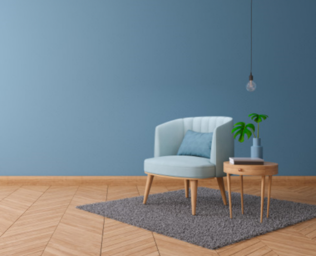 Shilpi Hand Carved Royal Look Chair with Armrest Single Seater Sofa Chair Set of 2 PCs